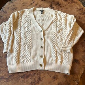 Full button cardigan, oatmeal cardigan, cream colored cardigan, cardigan